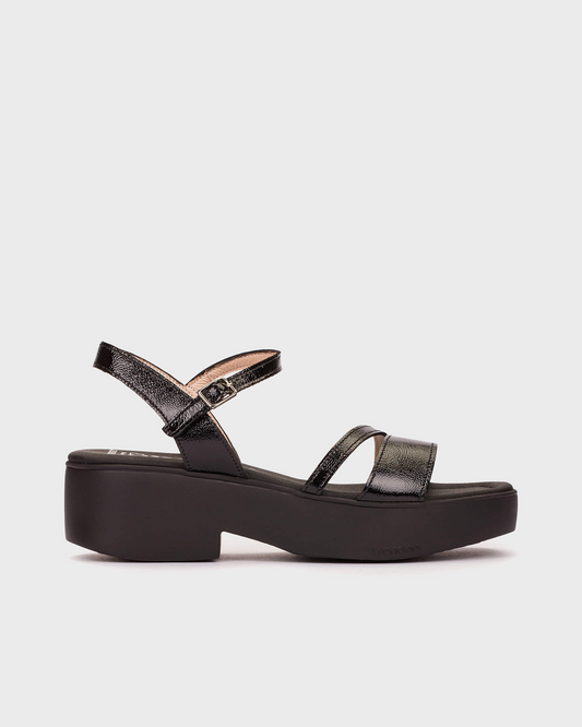 Wonders Chunky Sandal in Black