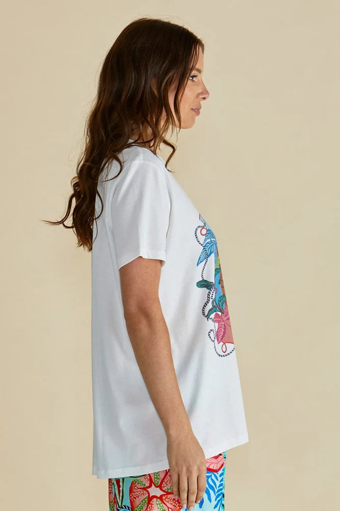 Betty Basics Ellia T-Shirt in Summer vibes