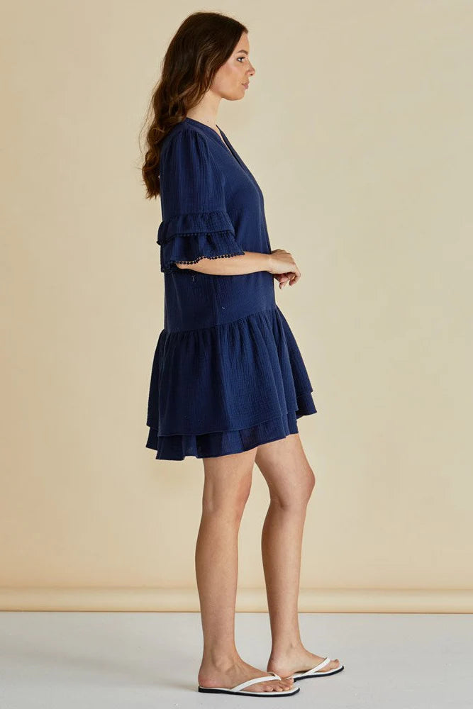 Betty Basics Malibu Dress in Navy