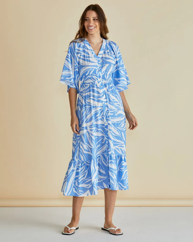 Betty Basics Moxie Dress in Blue