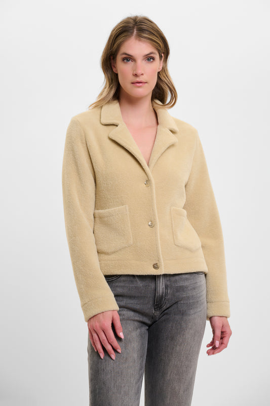Bobien Boxy Jacket in Camel