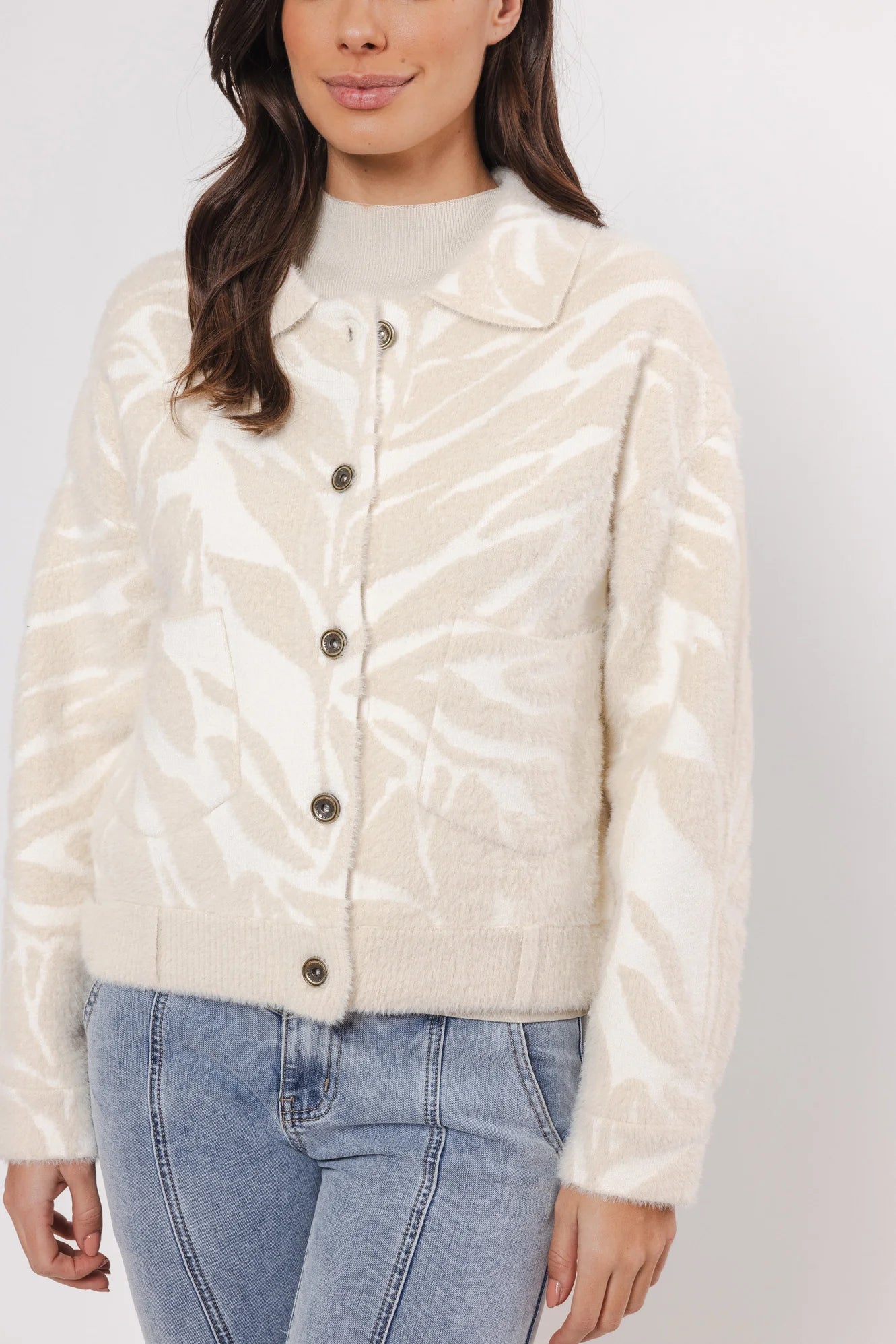 Bubbly Jacket in Birch Print