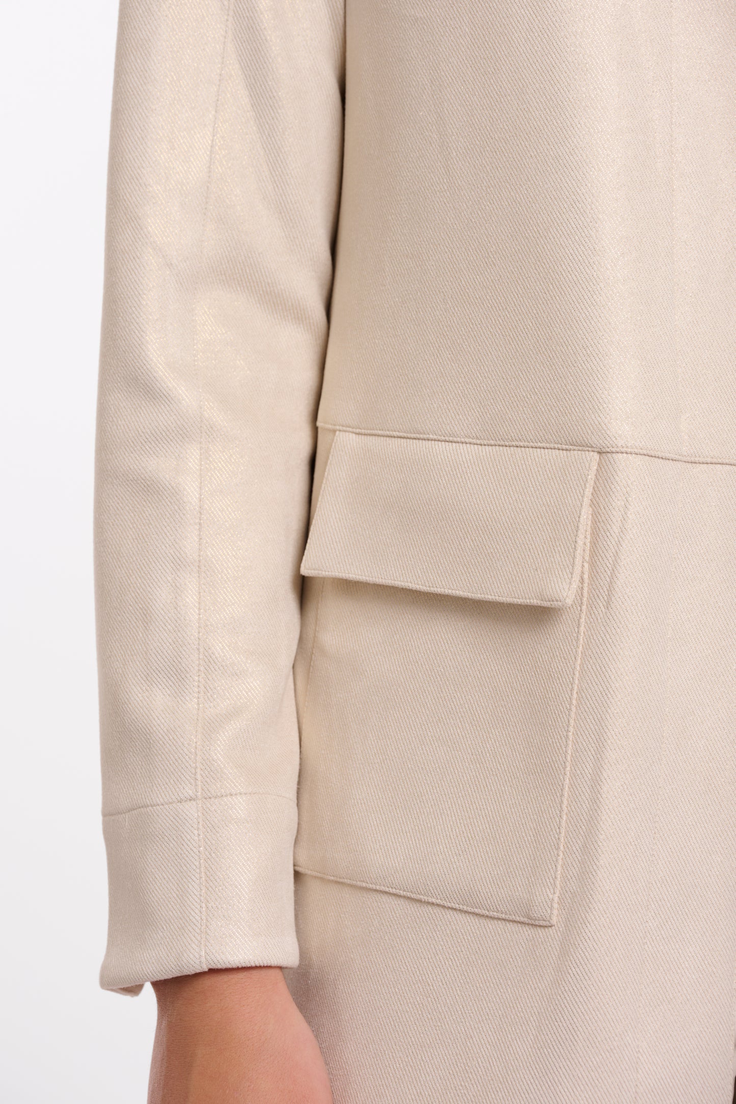 Rino & Pelle Camiel Long Jacket in Birch gold