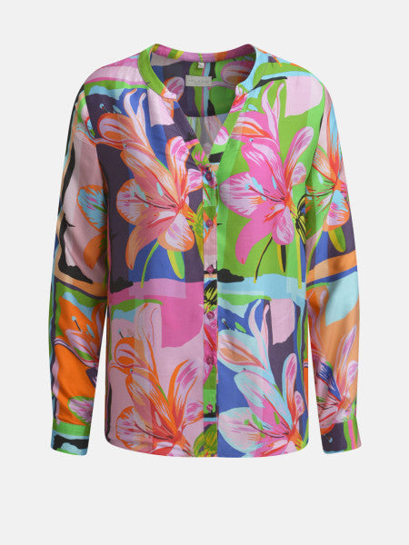 Colourful Blouse in Barbie Print