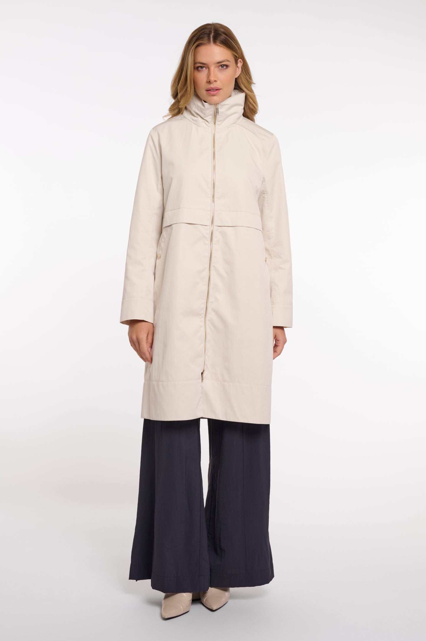 Rino & Pelle Darren Parka Coat in Oat