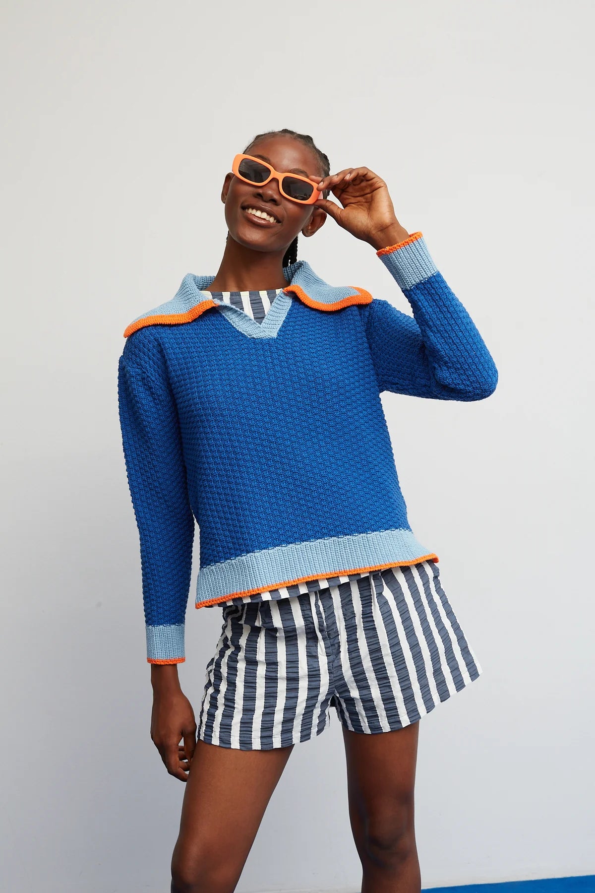 Dr Bloom Match Jersey in Blue