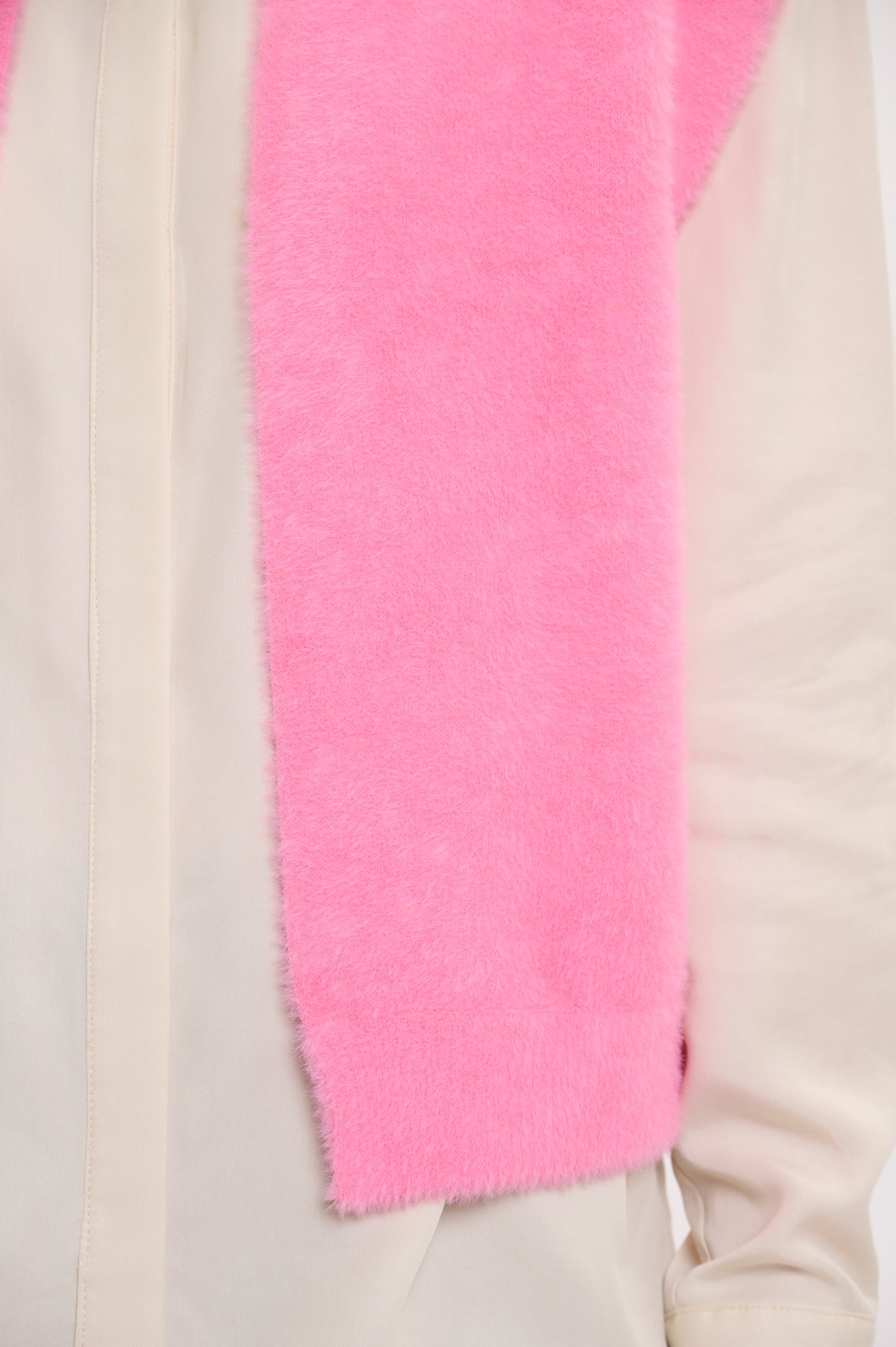 Elona Waistcoat in Bright Pink