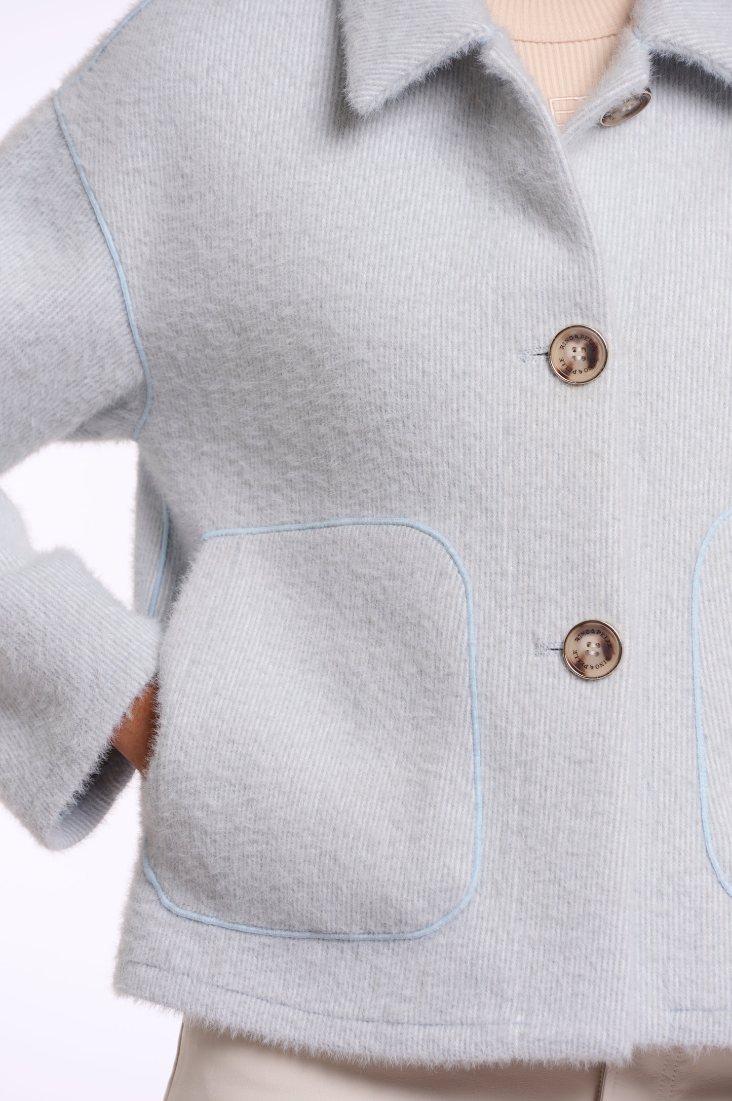 Rino & Pelle Esia Jacket in Blue Snow