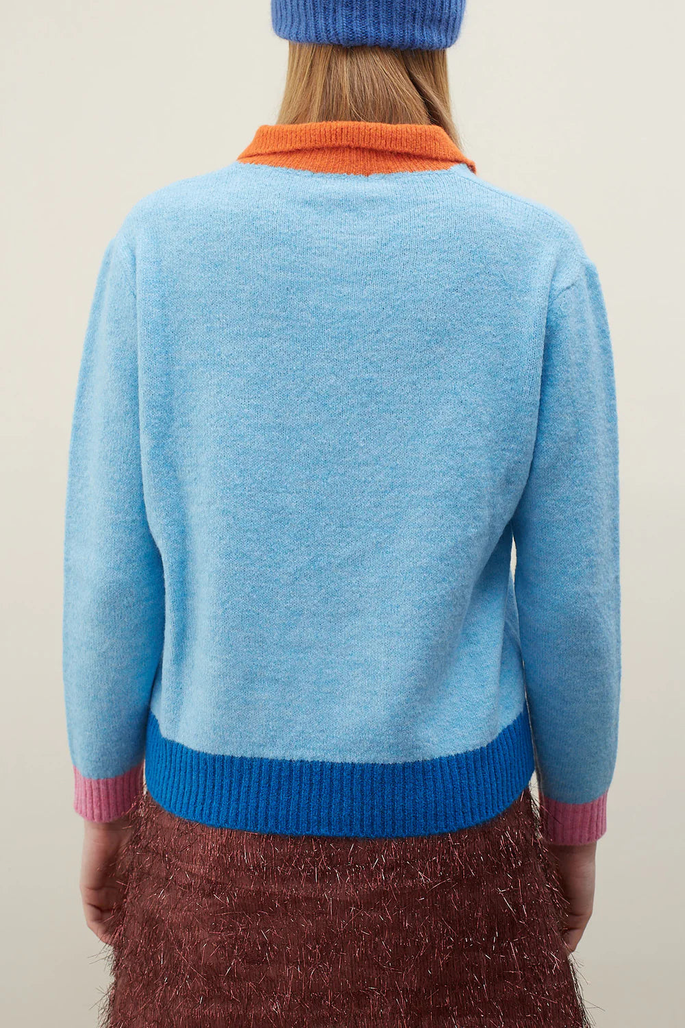 Danza Sweater in Sky Blue