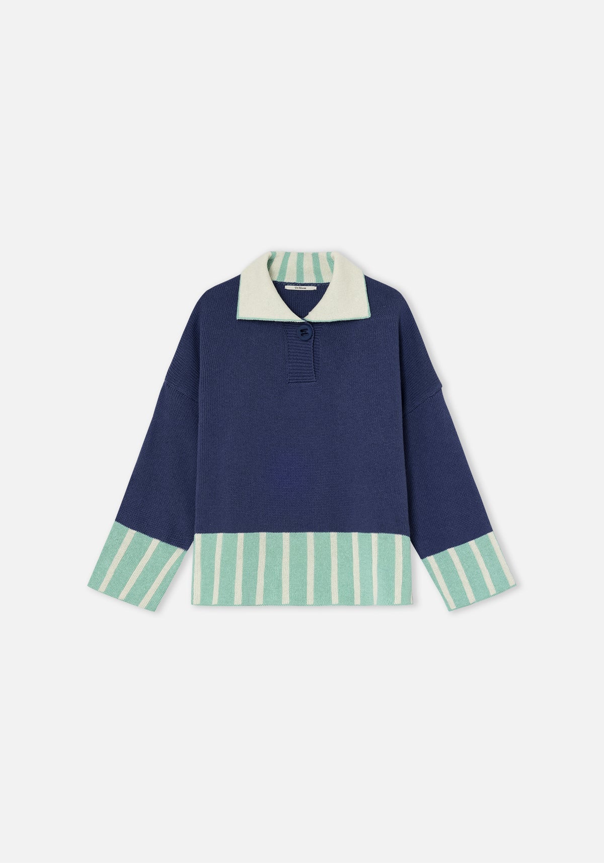 Dr Bloom Grissini Jersey in Blue