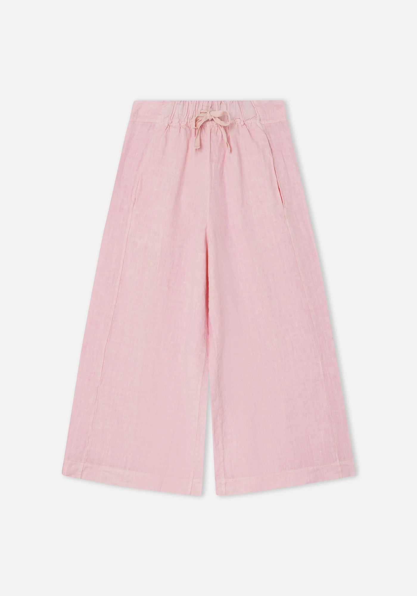 Dr Bloom Linen Balloon Pants in Pink