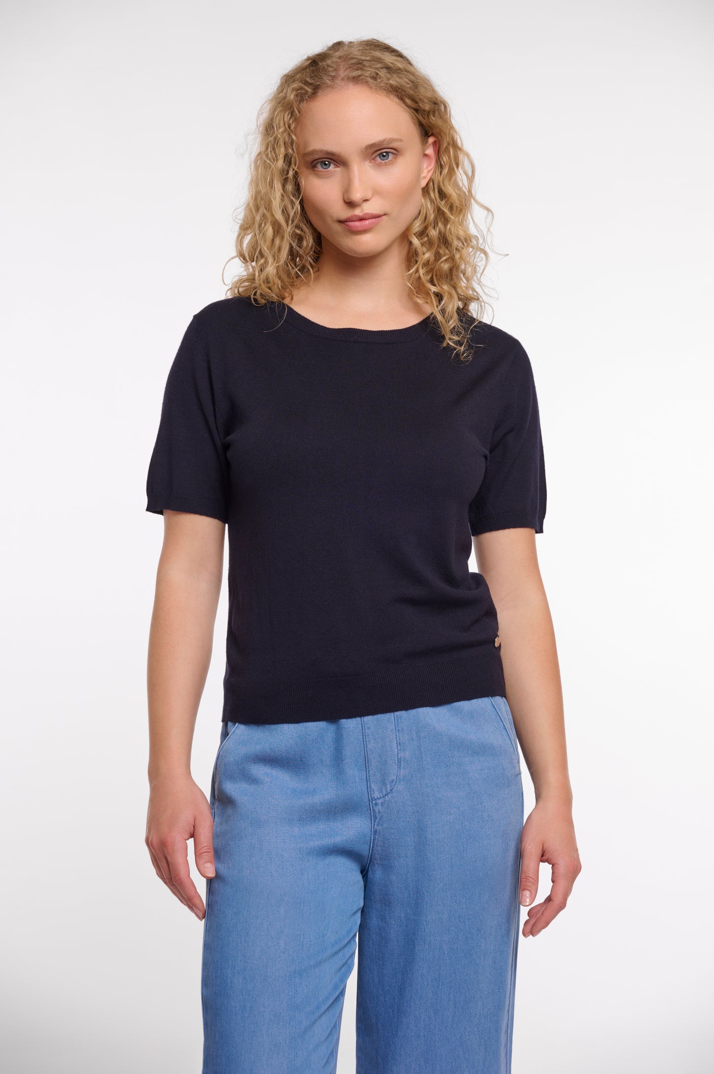 Rino & Pelle Isabeau Top in Dark Navy