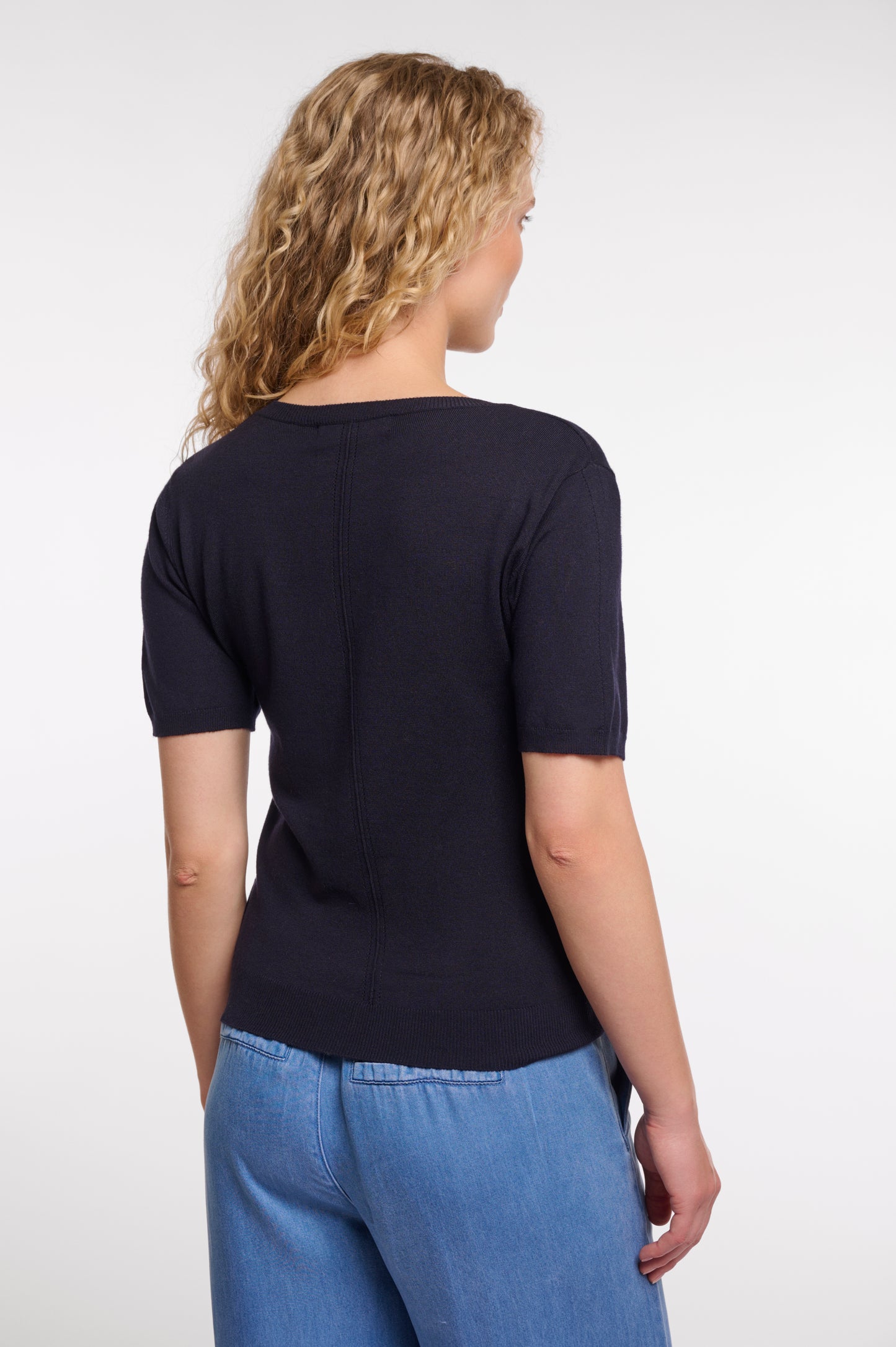 Rino & Pelle Isabeau Top in Dark Navy