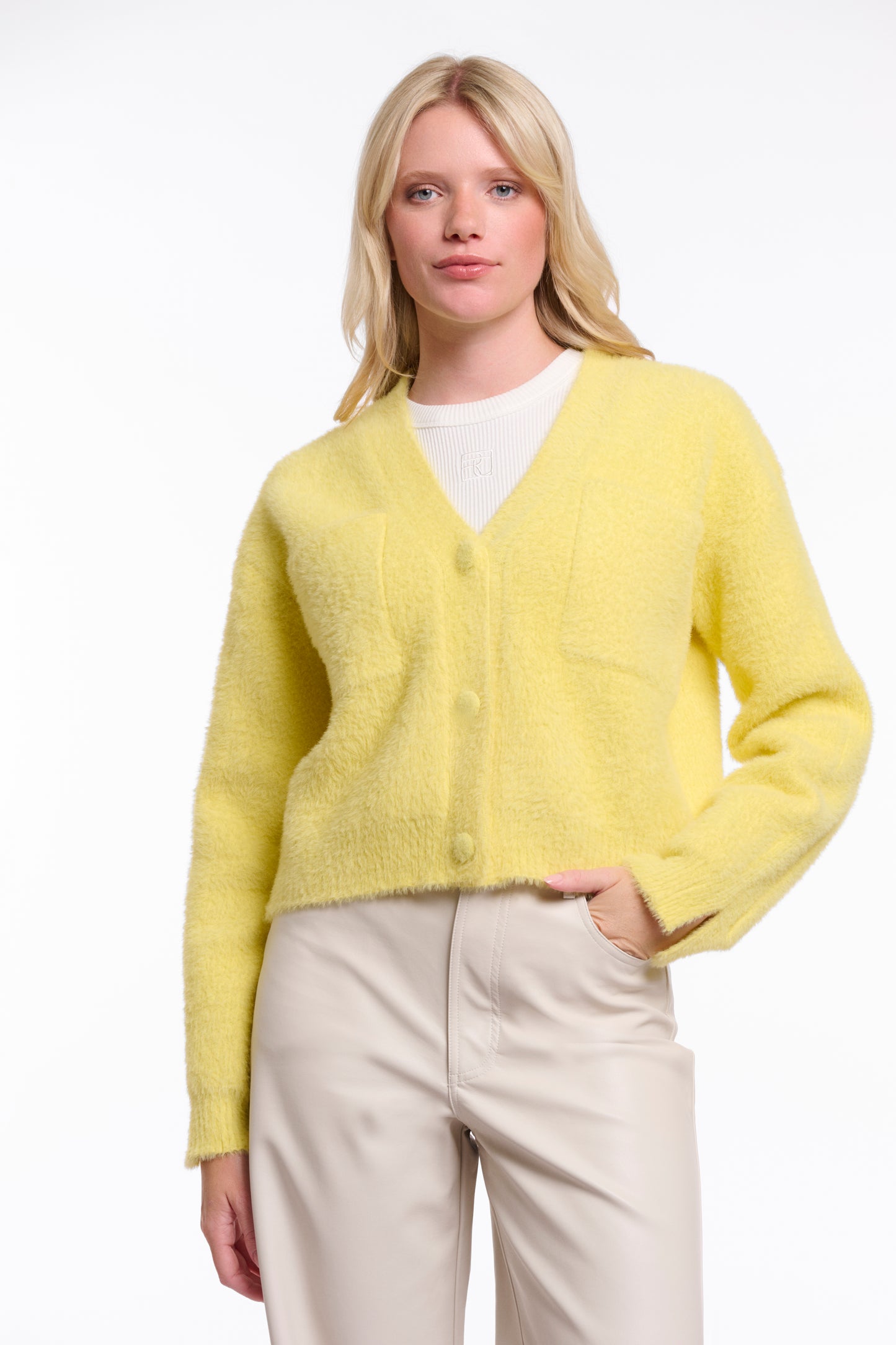 Rino & Pelle Isarea Cardigan in Breezy Lime
