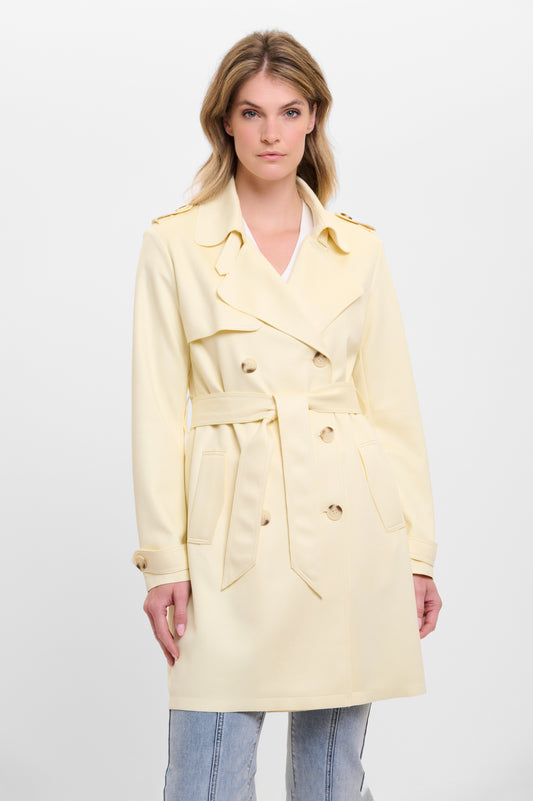 Kyona Trenchcoat in Pear Sorbet