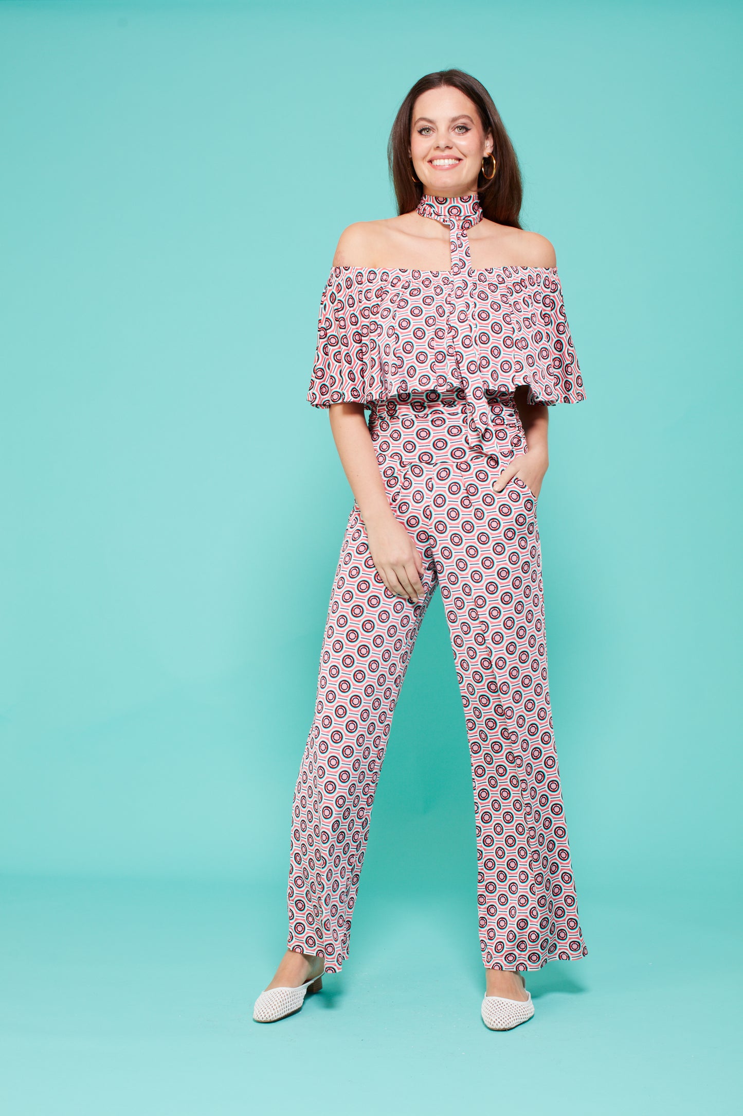 Misty Jumpsuit in Soller Pink