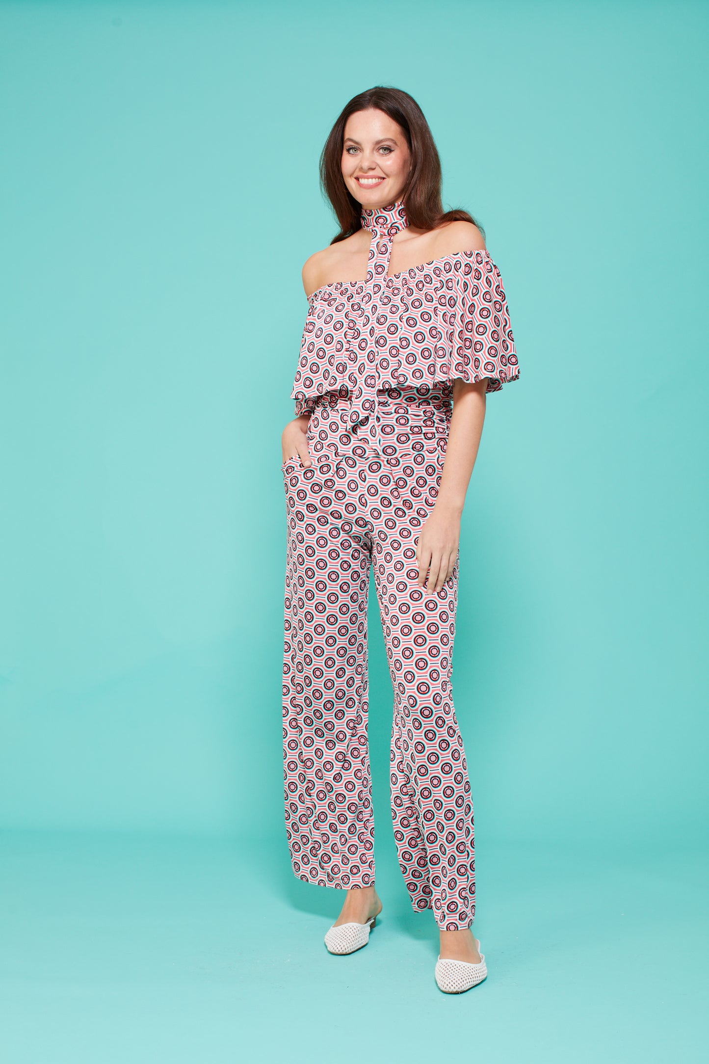 Misty Jumpsuit in Soller Pink