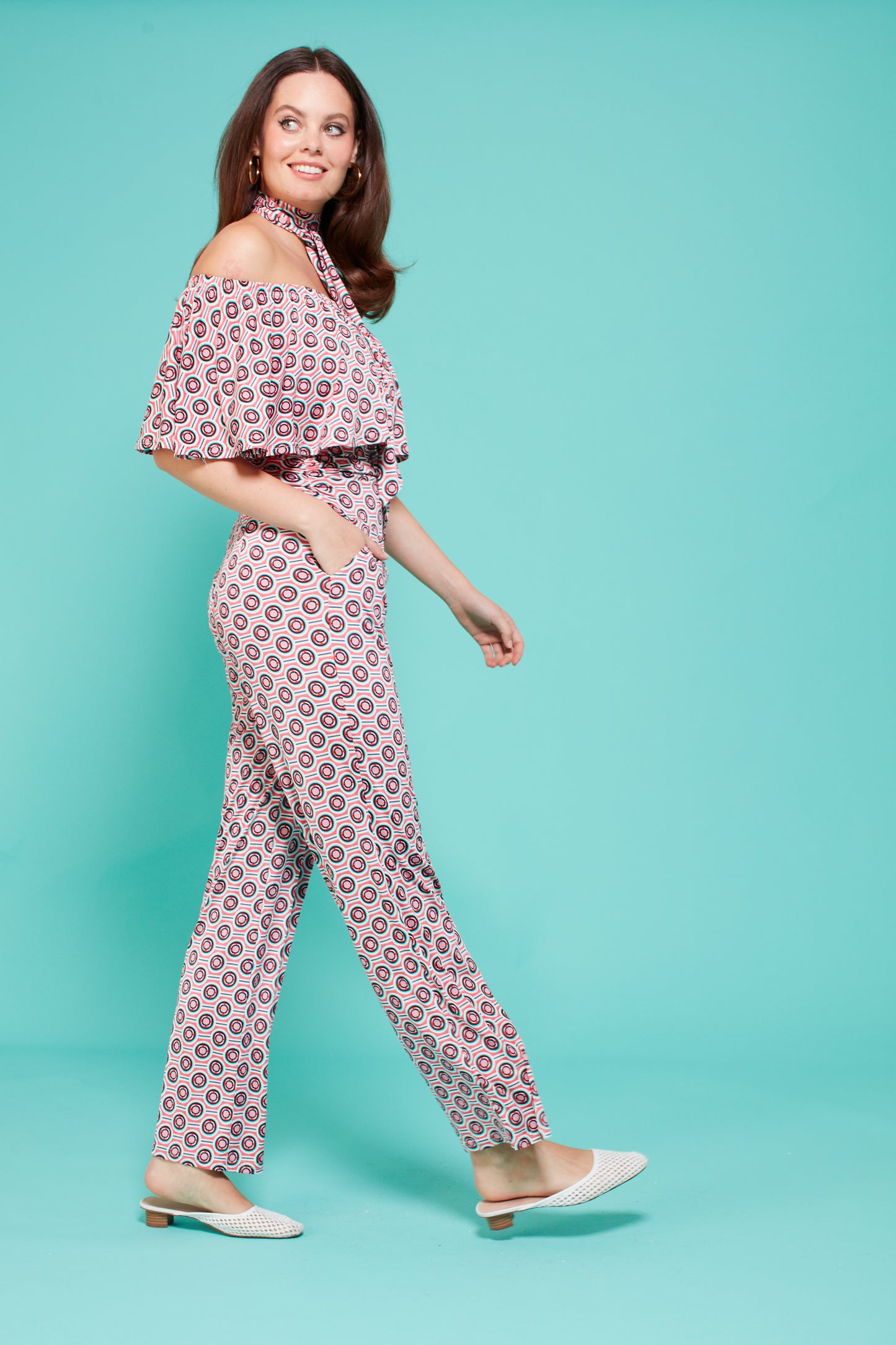 Misty Jumpsuit in Soller Pink