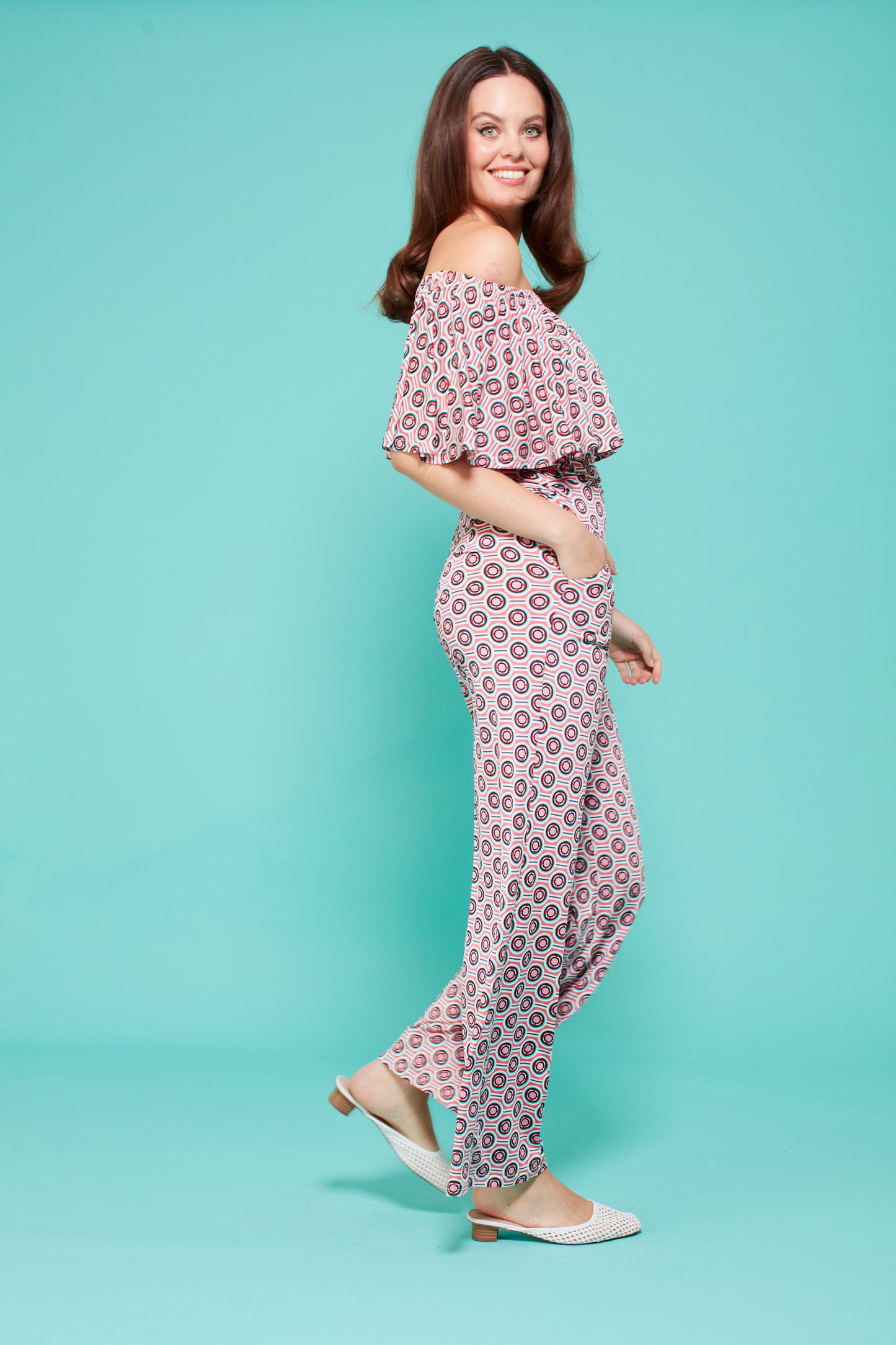 Misty Jumpsuit in Soller Pink