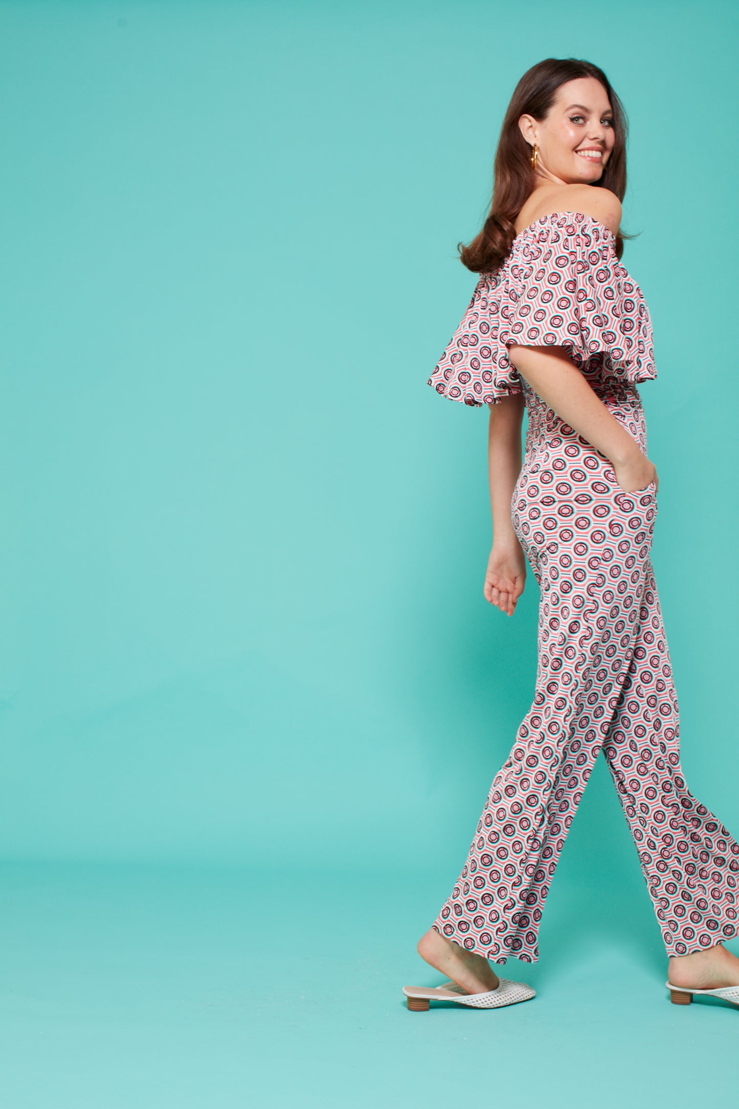 Misty Jumpsuit in Soller Pink