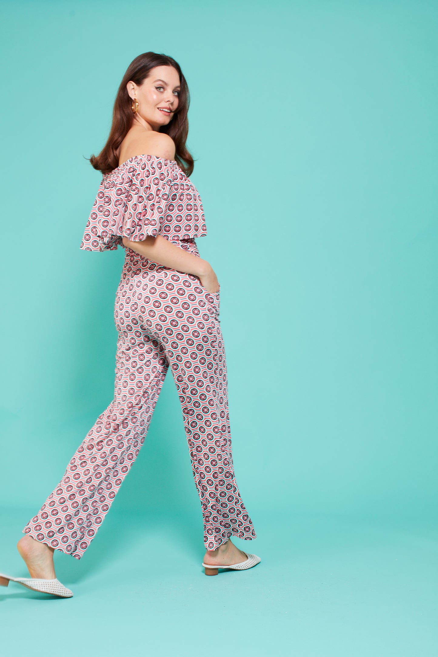 Misty Jumpsuit in Soller Pink