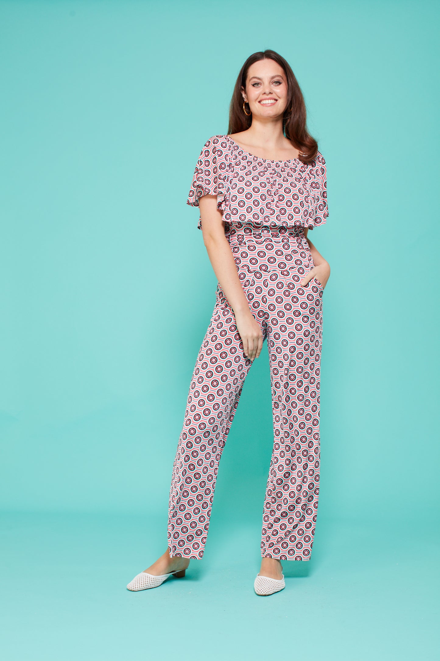 Misty Jumpsuit in Soller Pink