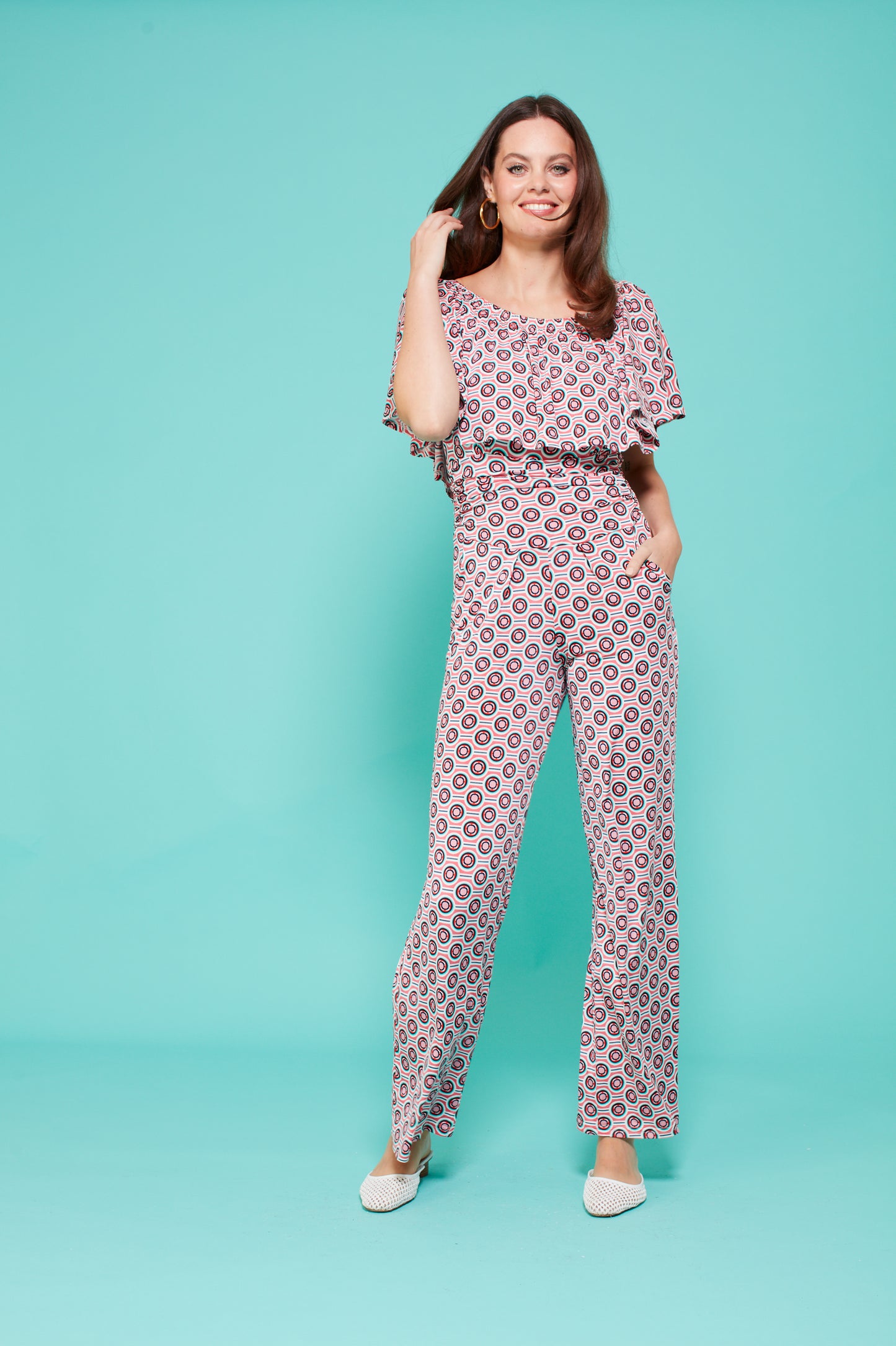 Misty Jumpsuit in Soller Pink