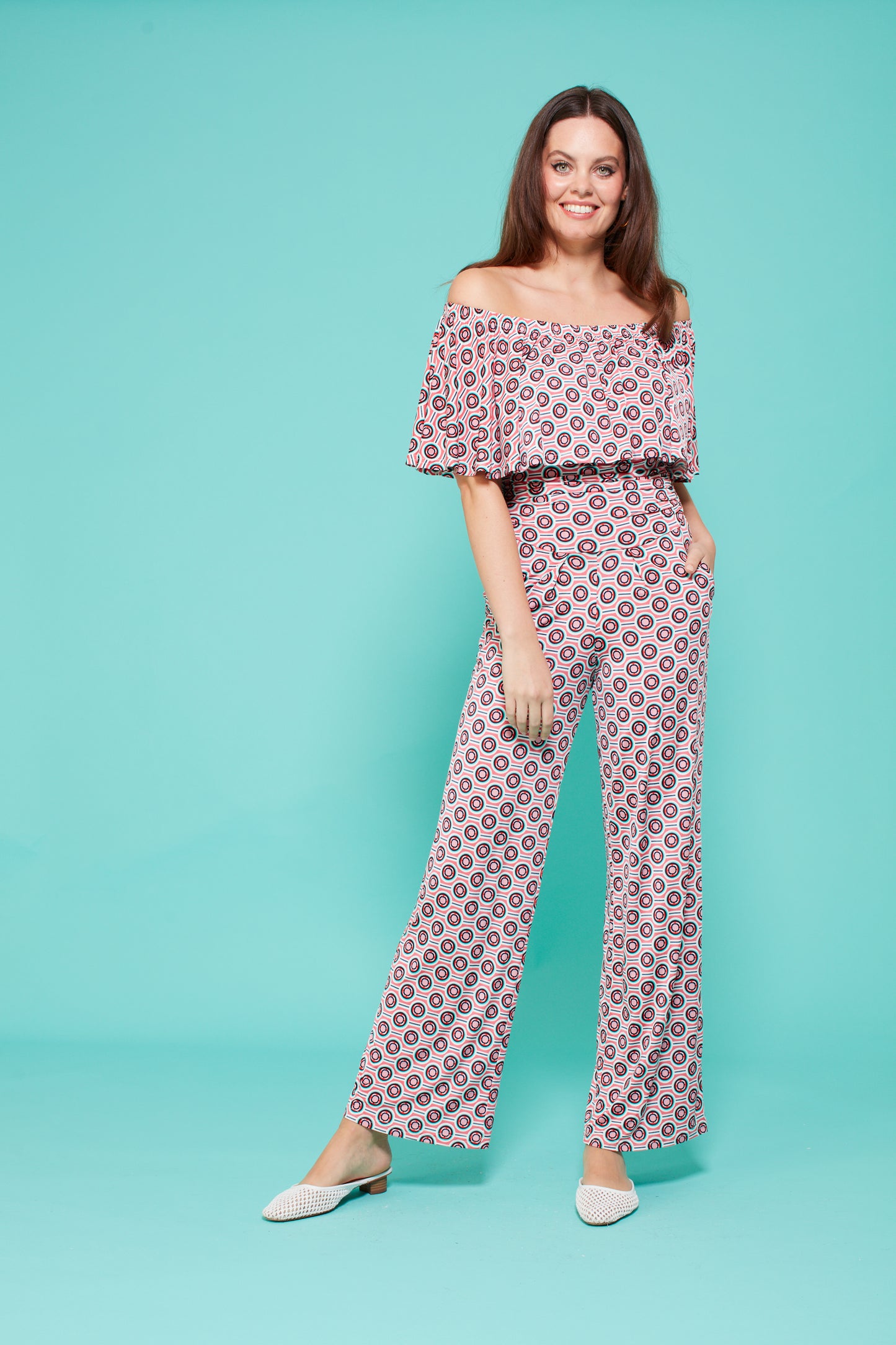 Misty Jumpsuit in Soller Pink