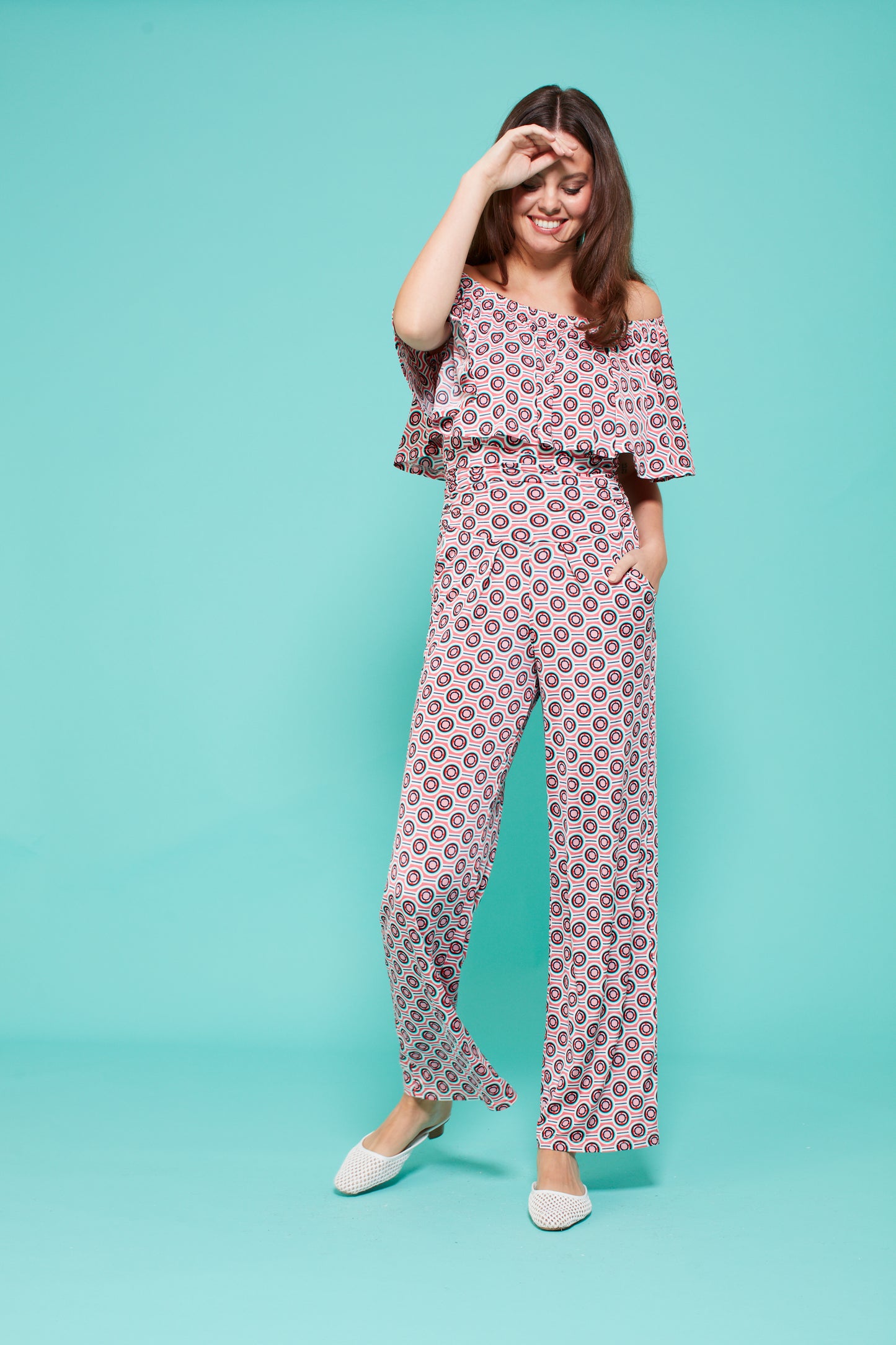 Misty Jumpsuit in Soller Pink