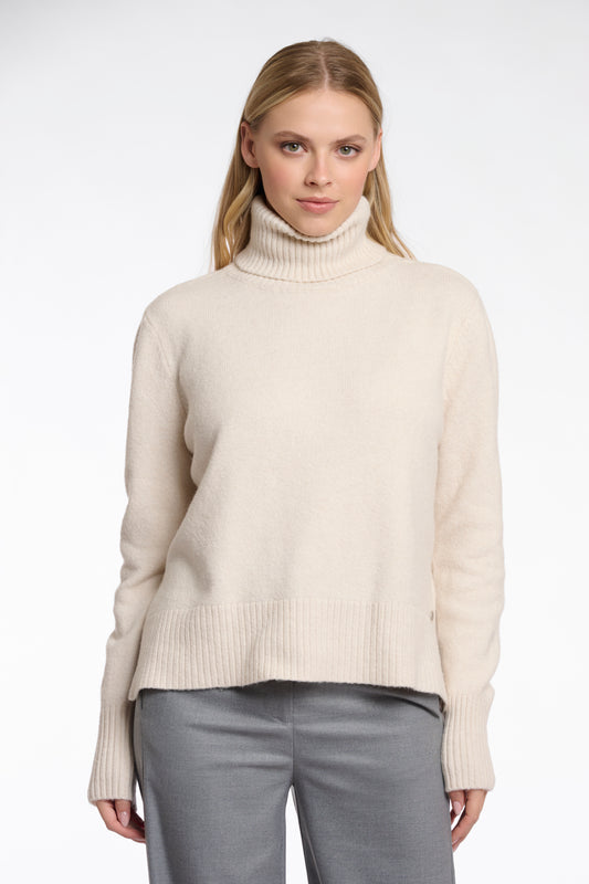 Rino & Pelle Nanke Turtleneck Sweater in Birch