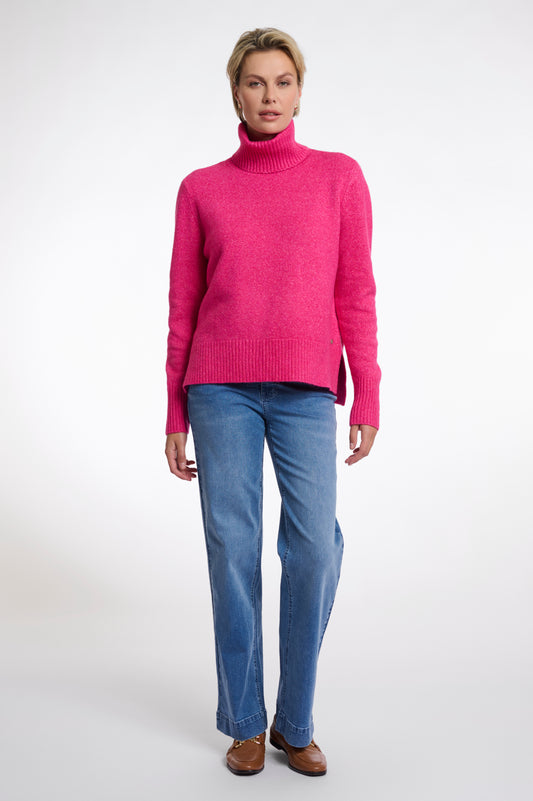 Rino & Pelle Nanke Turtleneck Sweater in Pink