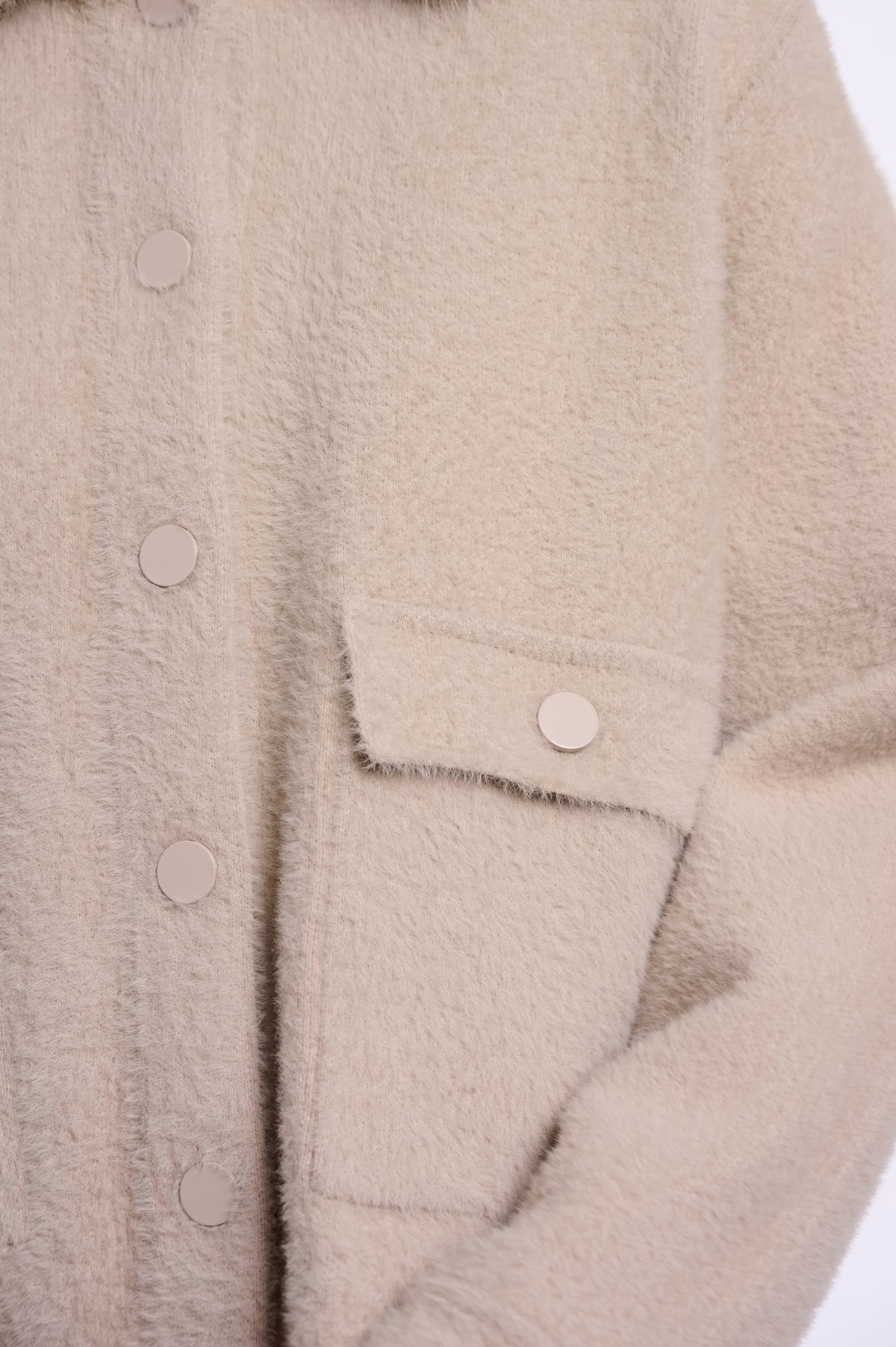 Rino & Pelle Nia Jacket with Detachable Collar in Stone