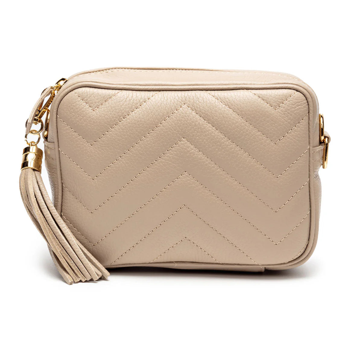Elie Beaumont Quilted Bag Biscuit