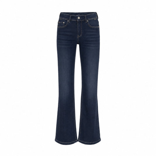 Red Button Colette Wide Leg Jeans in Forever Blue