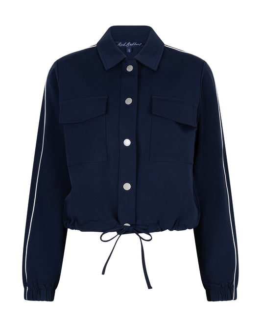 Red Button Juno Punta Jacket in Dark Blue