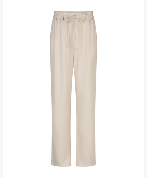 Red Button Claudette Linen Trousers in Pebble - L31