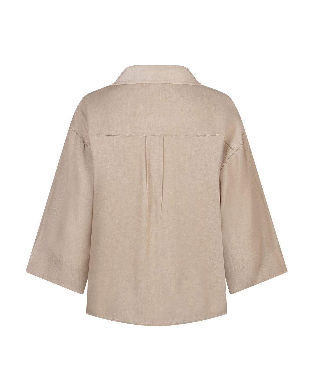 Red Button Amalia Blouse in Pebble