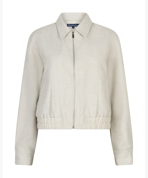 Red Button Bomber Jacket in Kit