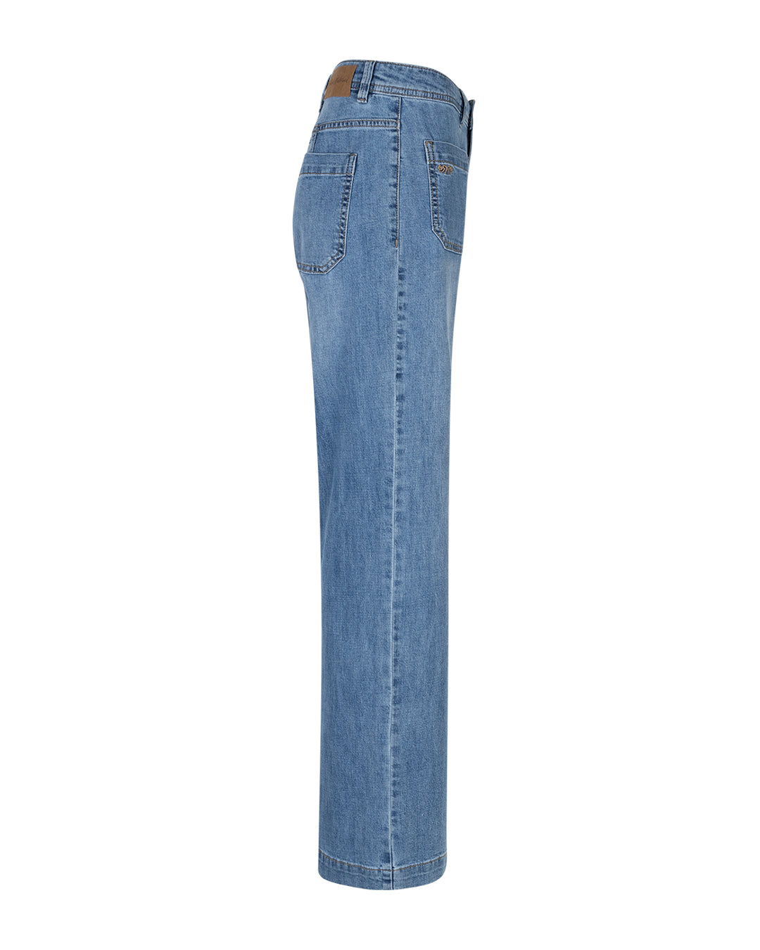 Red Button Collette Front Patch Pockets  in Stoneused - L31
