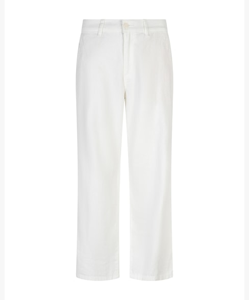 Red Button Conny Linen Trousers in Off White