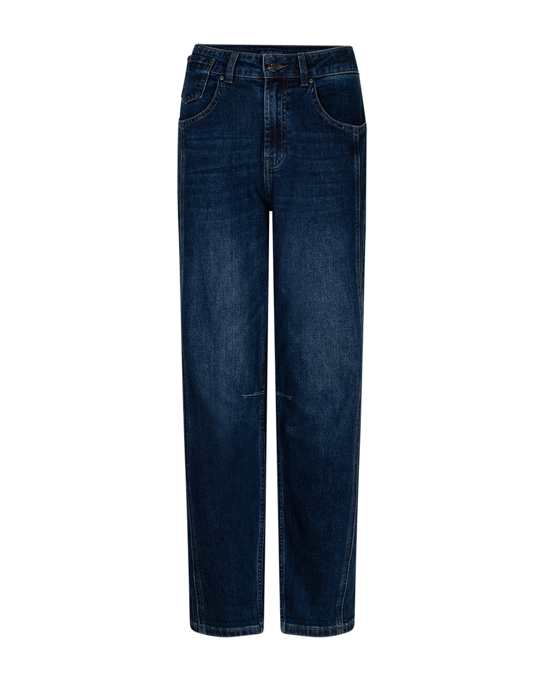 Red Button Caitlina Side Patch Curved Leg Jeans in Dark Stone
