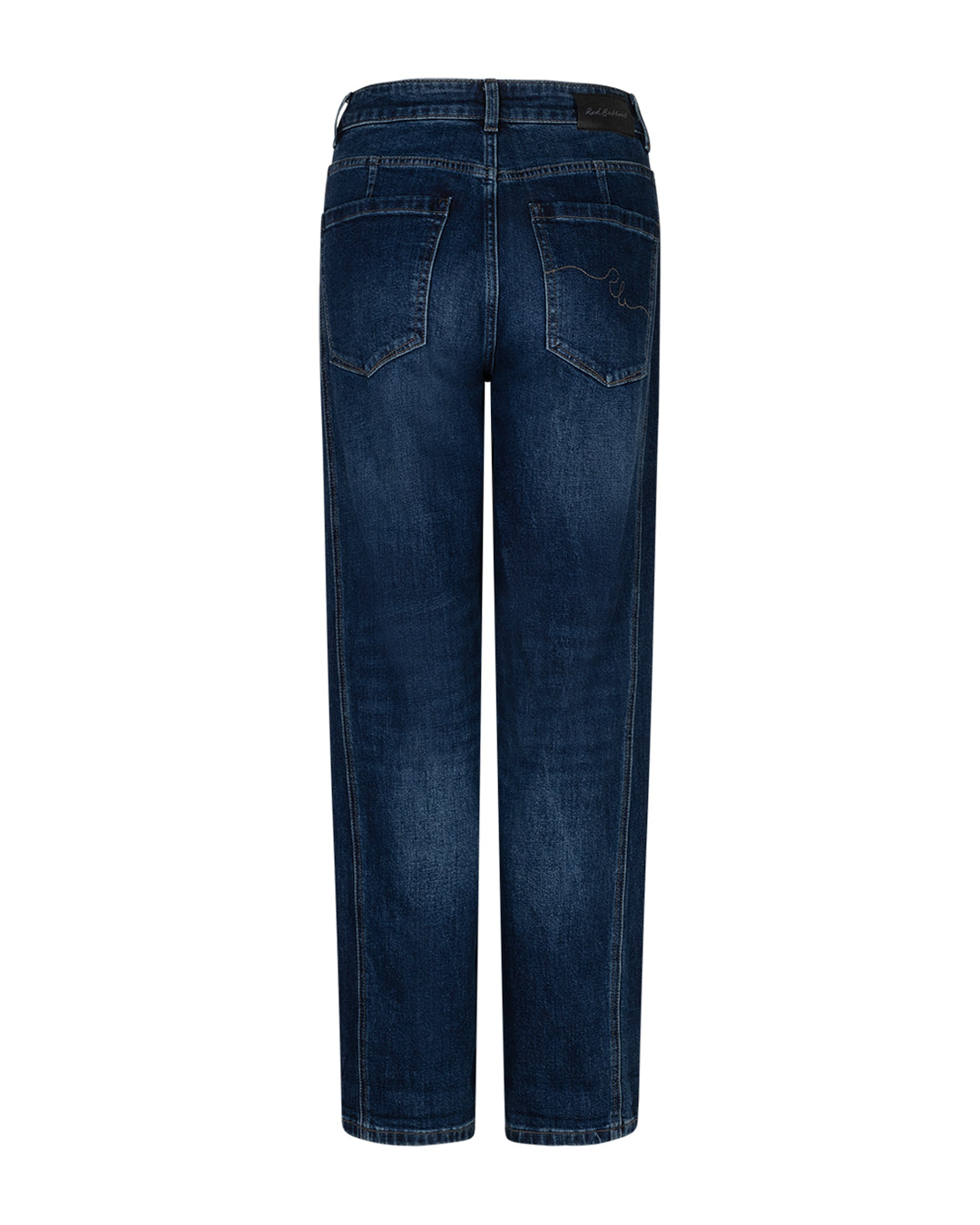 Red Button Caitlina Side Patch Curved Leg Jeans in Dark Stone