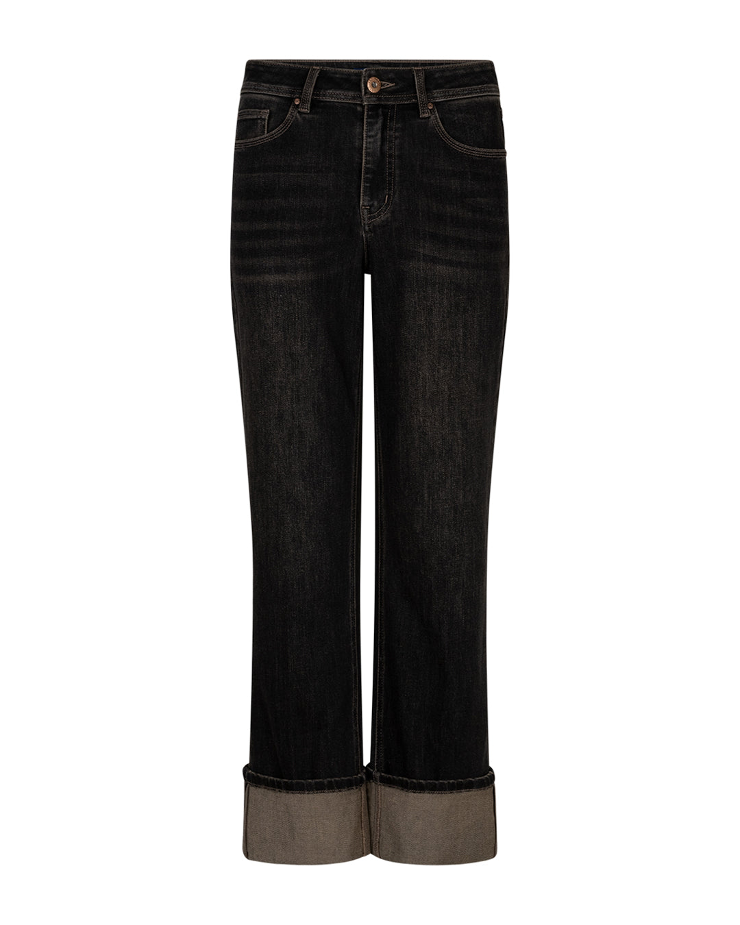 Red Button Kim Straight Leg Jeans in Brown Tinted
