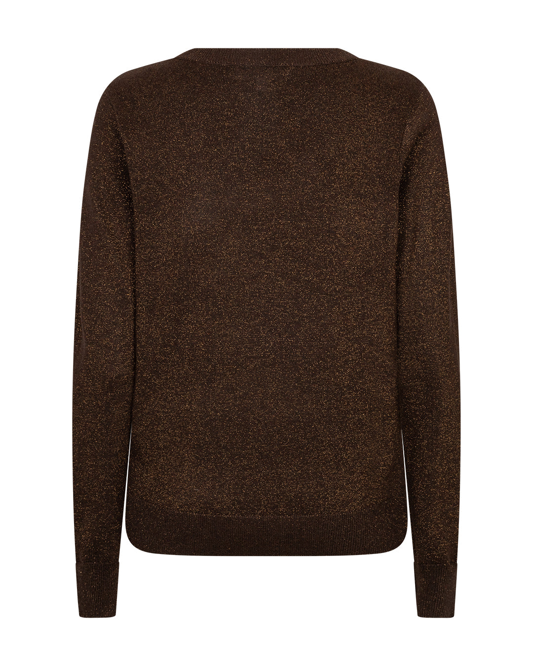 Red Button Sweet Sparkle Jumper in Brown