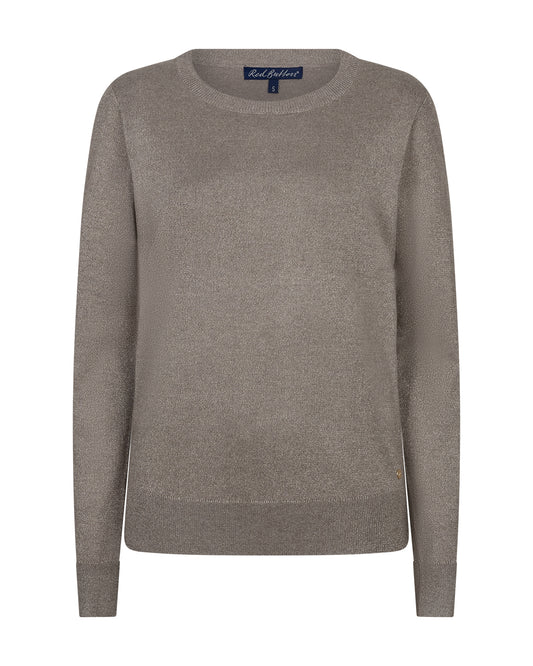 Red Button Sweet Sparkle Jumper in Clay