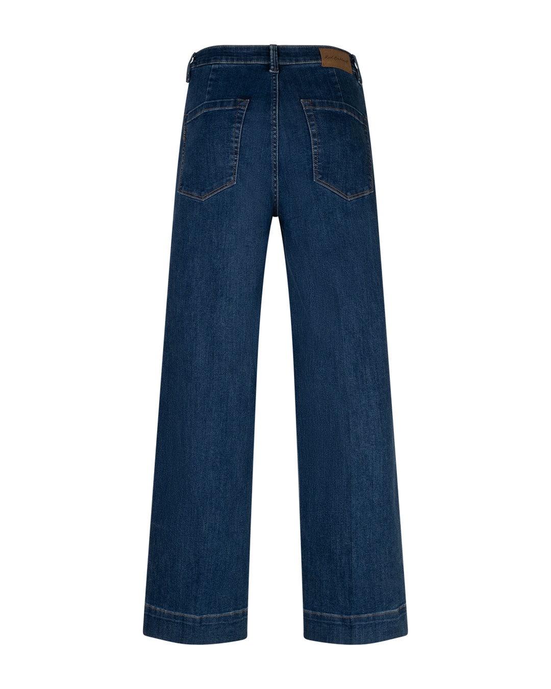 Red Button Conny Wide Leg Jeans in Dark Blue Used