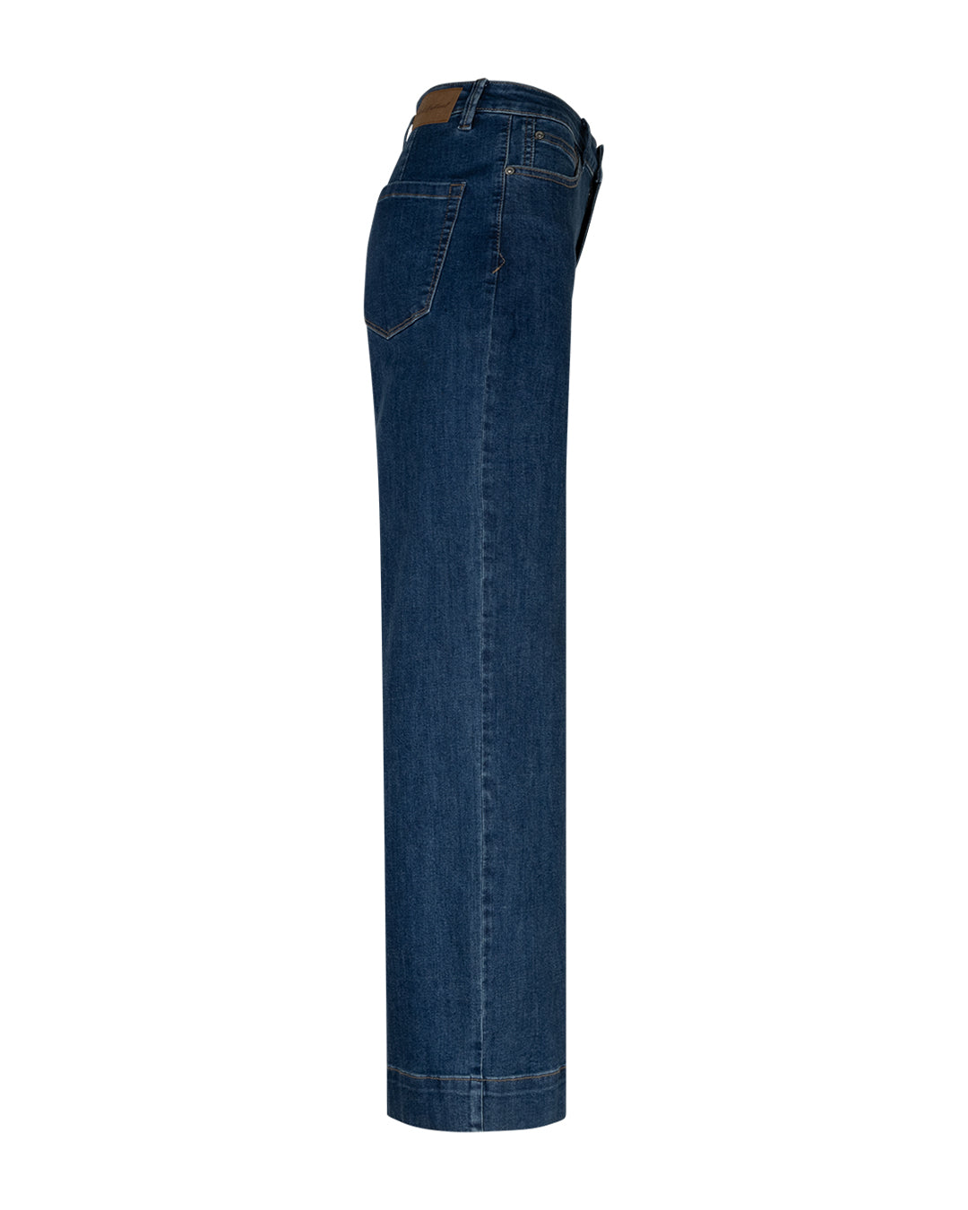 Red Button Conny Wide Leg Jeans in Dark Blue Used