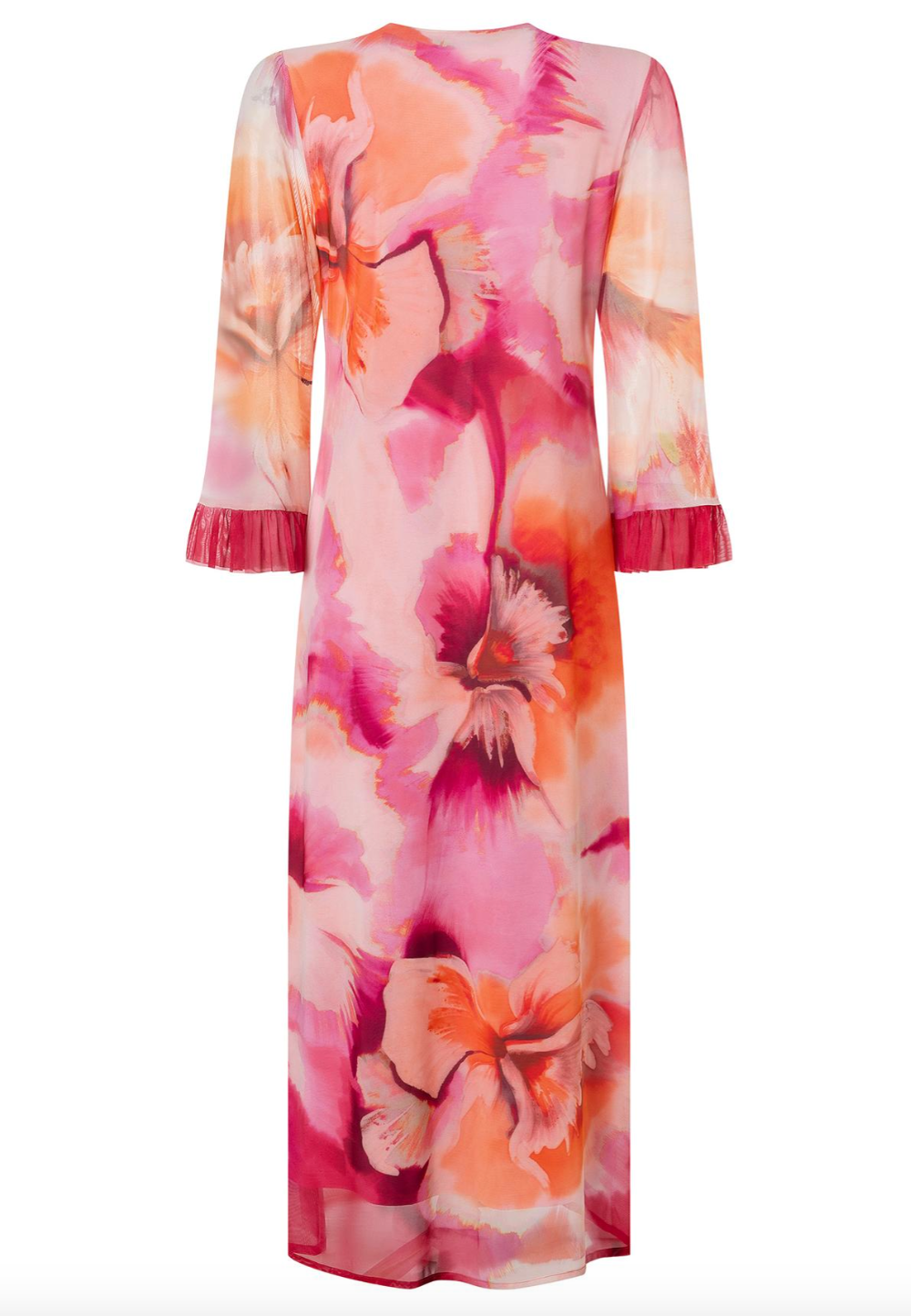 Ziary Kaftan Dress in Pink