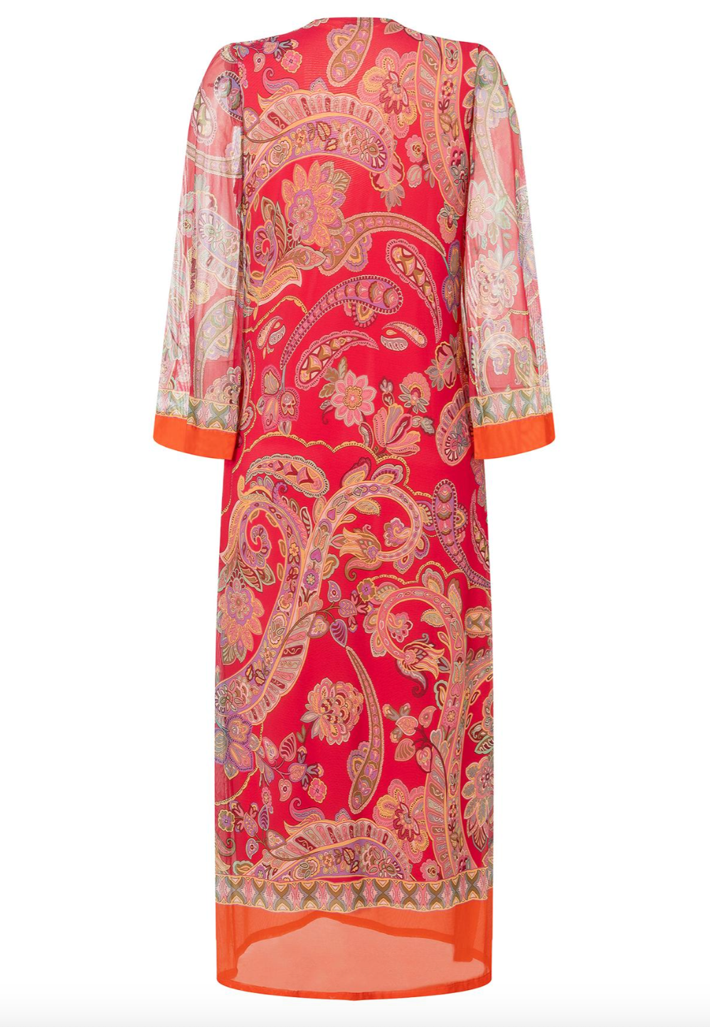 Zetory Kaftan Dress in Pink