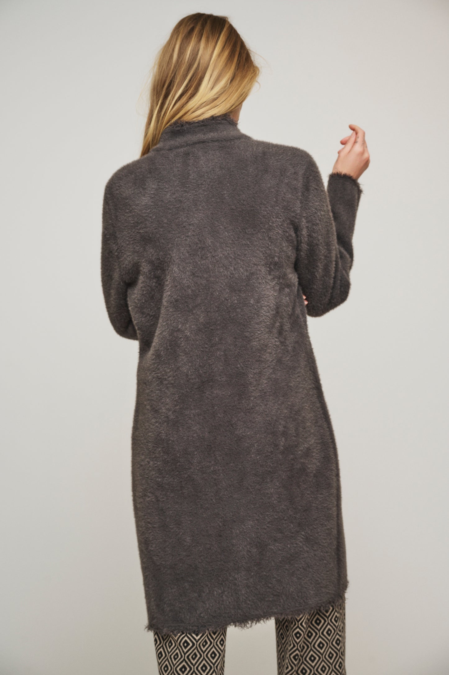 Thema Longline Cardigan in Forest